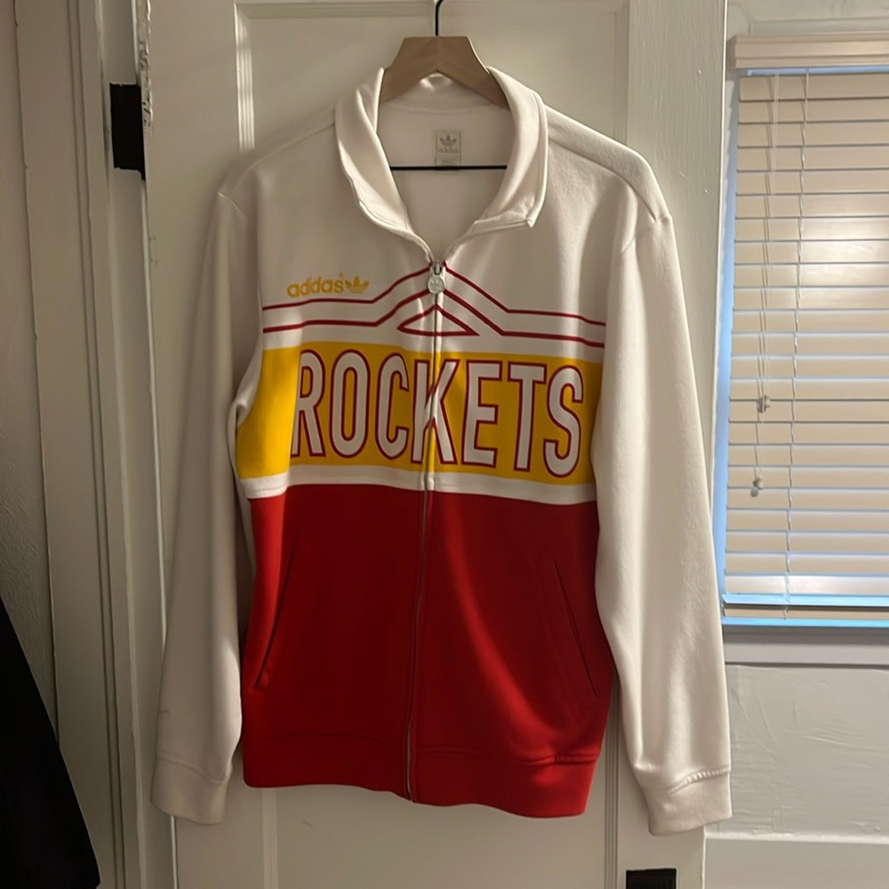 Rockets warmup starter nba jacket